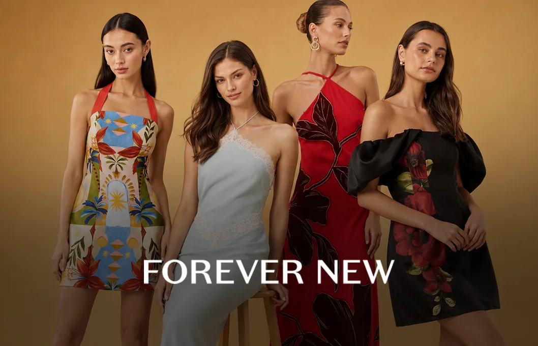 Forever New womenswear campaign, a WFX fashion PLM software customer.